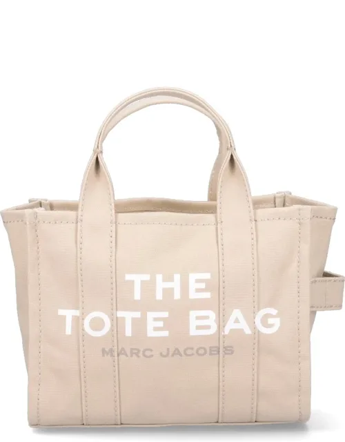 The Small Tote Bag, Cotton Canvas, Top Zipper Closure