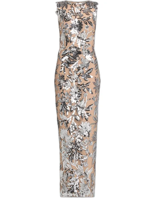 Sequin Maxi Dress