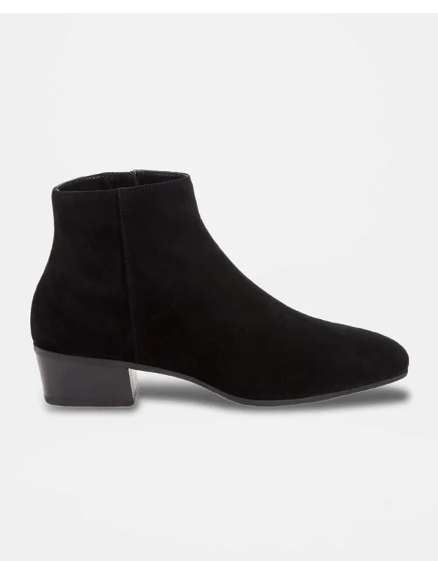Suede Ankle Boots