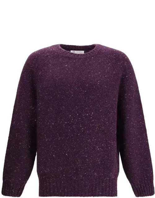 Knitwear Cashmere Sweater With Raglan Sleeves