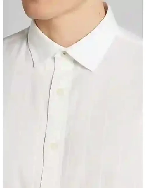 Abboud Modern Fit Button Up Shirt - Breathable Comfort, Crisp Feel