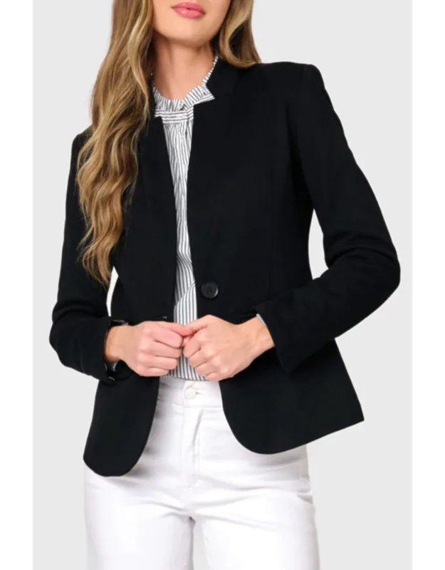 Notch Collar Blazer