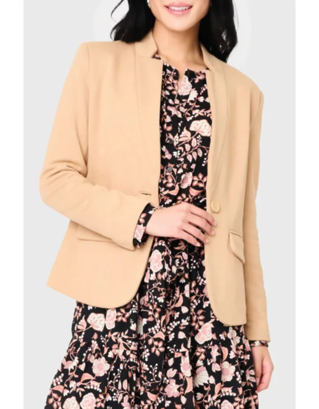 Notch Collar Blazer
