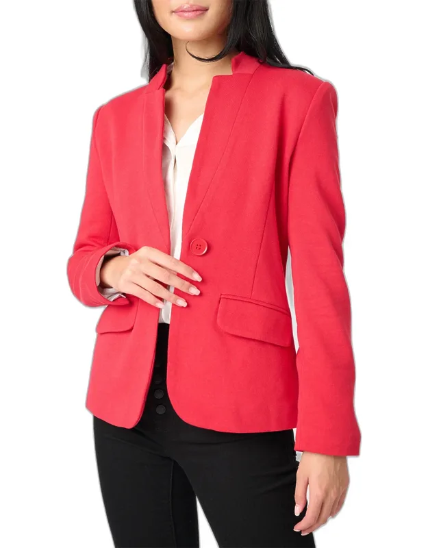 Notch Collar Blazer