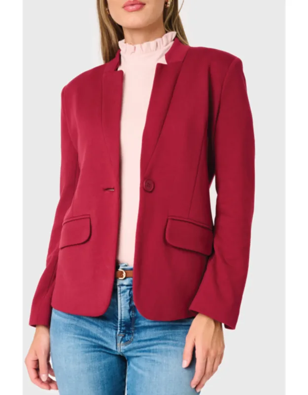 Notch Collar Blazer