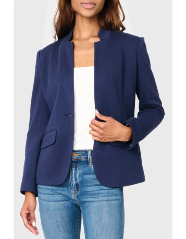 Notch Collar Blazer
