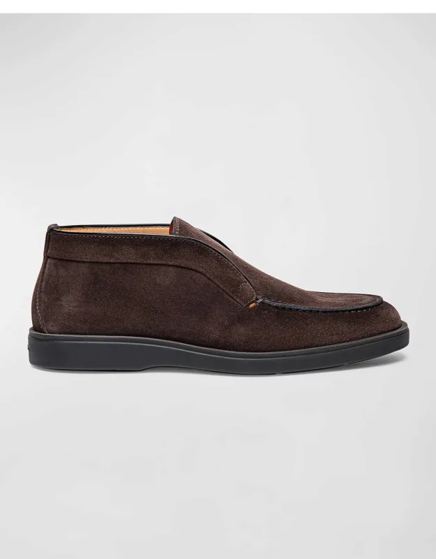 Detroit Slip-on Suede Chukka Boots