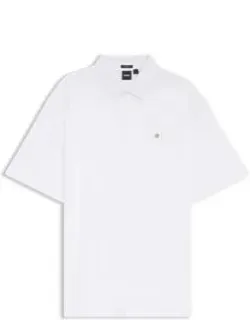 Regular-fit Polo Shirt In Mercerized Interlock Cotton