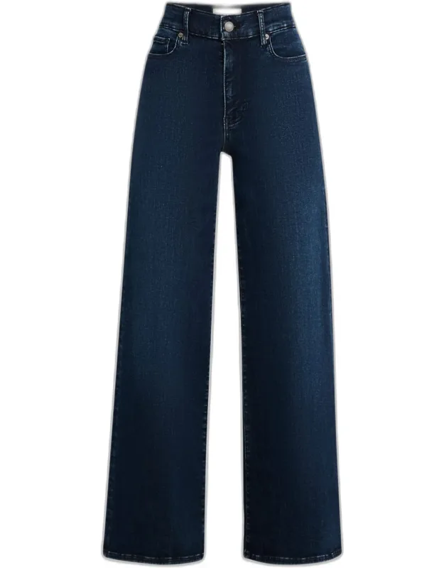 Le Slim Palazzo Jeans With High Rise And Wide Legs