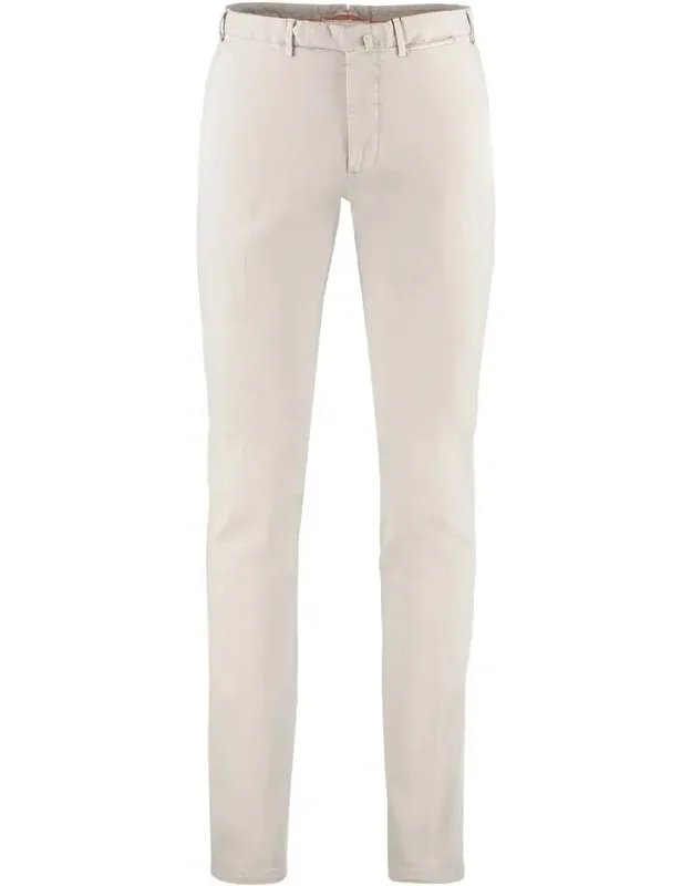 Stretch Cotton Chino Trousers