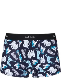 Dogs Print Boxer Briefs