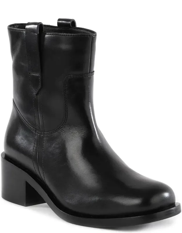 Mid Leather Boot