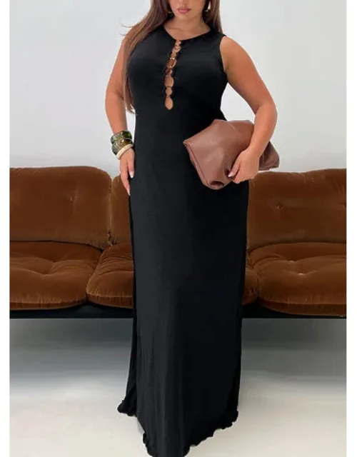 Dejonge Ring Sleeveless Maxi Dress