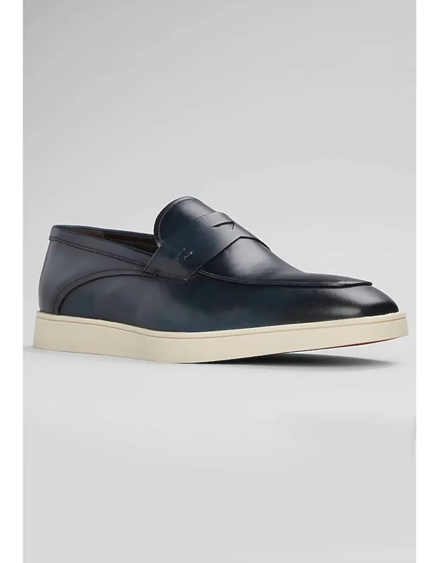 Maurizio Hybrid Penny Loafers