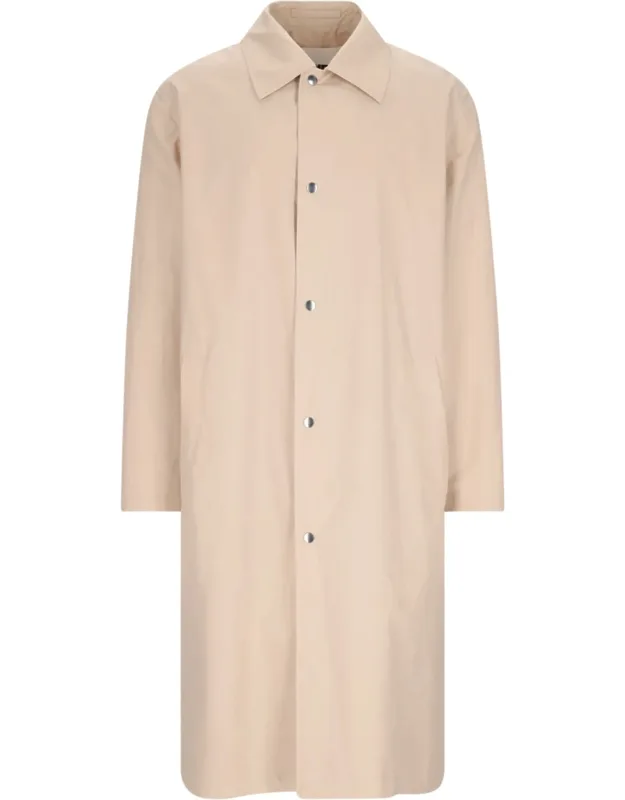 Logo Trench Coat