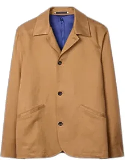 Lyocell-cotton Twill Work Jacket