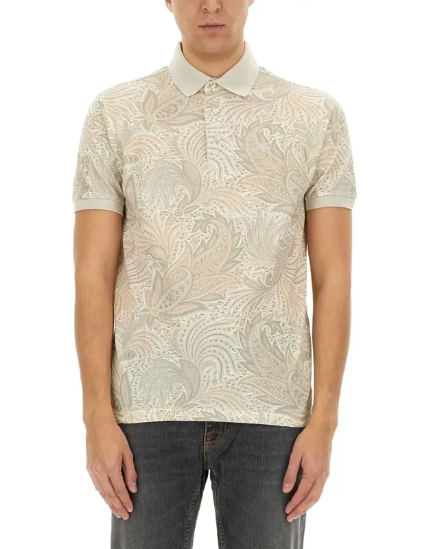 Polo Shirt With Print