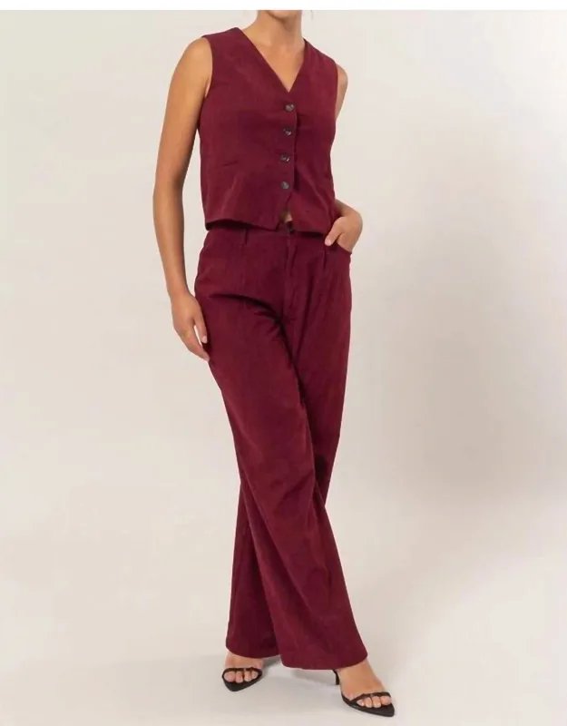 Corduroy Pants