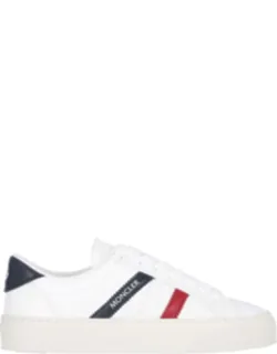 Monaco M Sneakers With Scalloped Trim And Round Toe