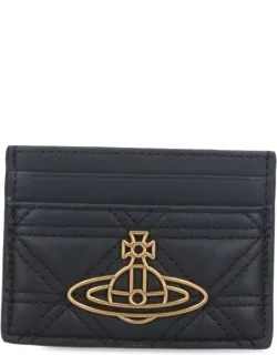 Quilted Logo Card Holder