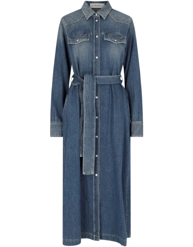 Denim Shirt Dress