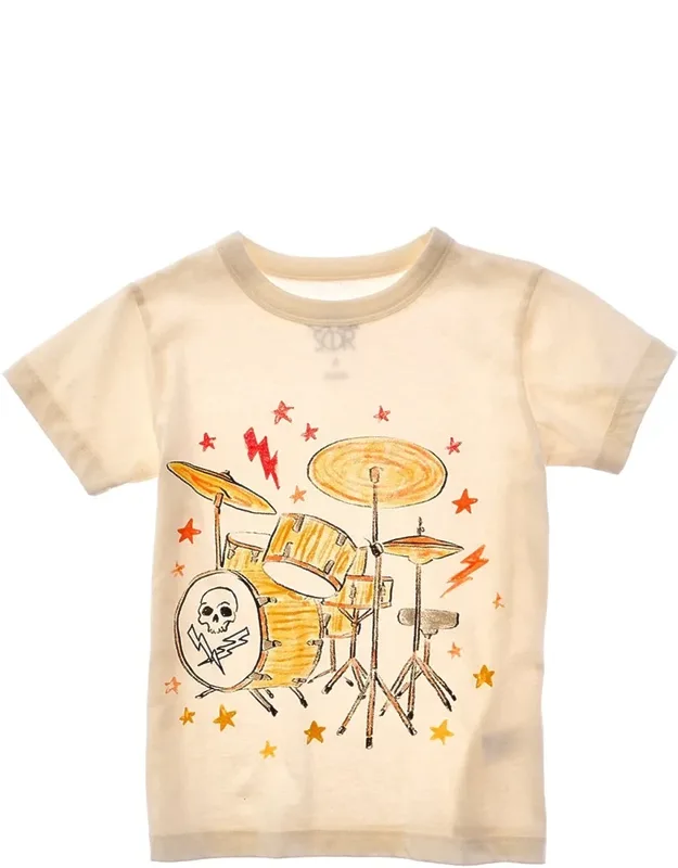 Painterly Drum Set T-shirt