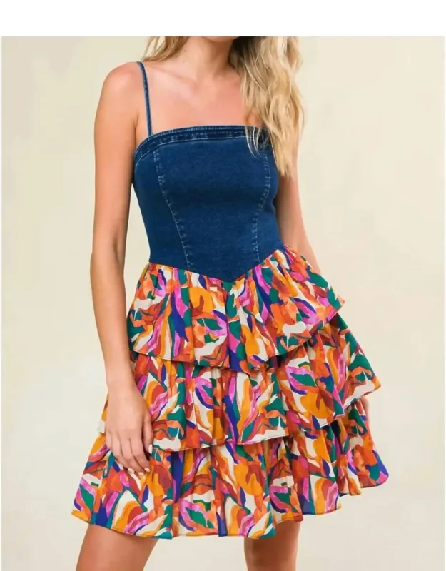 Woven Mini Dress