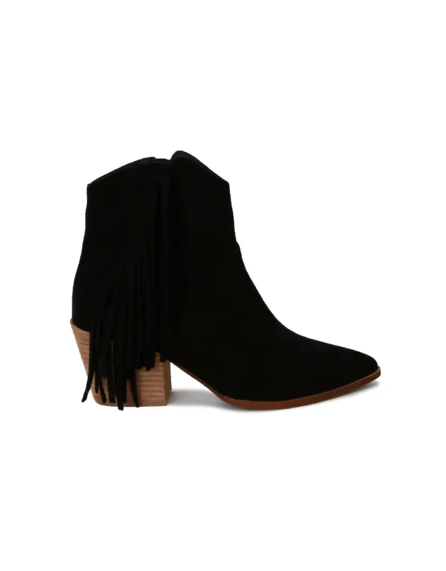 Coachella Fringe Booties