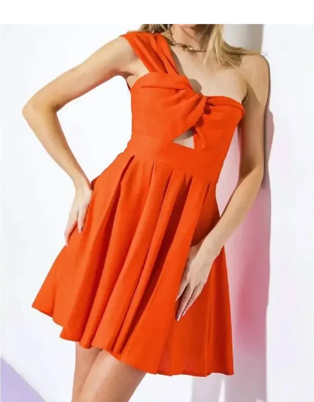 Good Composure Woven Mini Dress