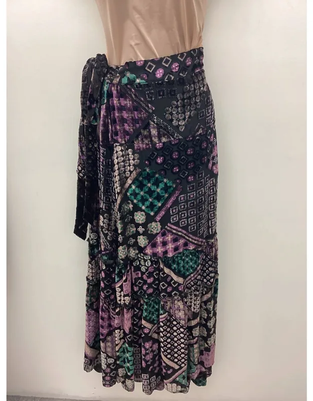 Augustin Velvet Skirt