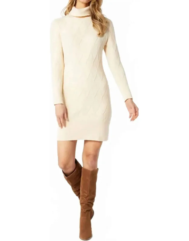 Roll Neck Sweater Dress