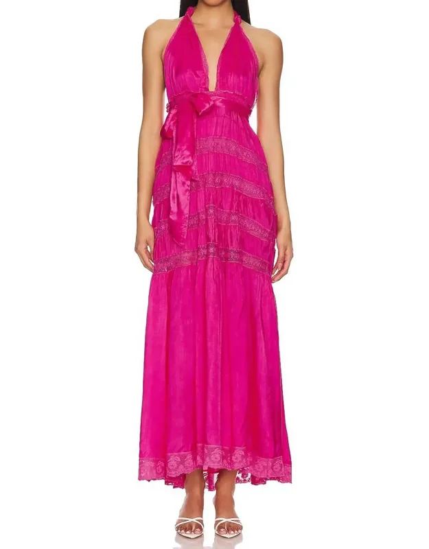 Vendima Halter Dress