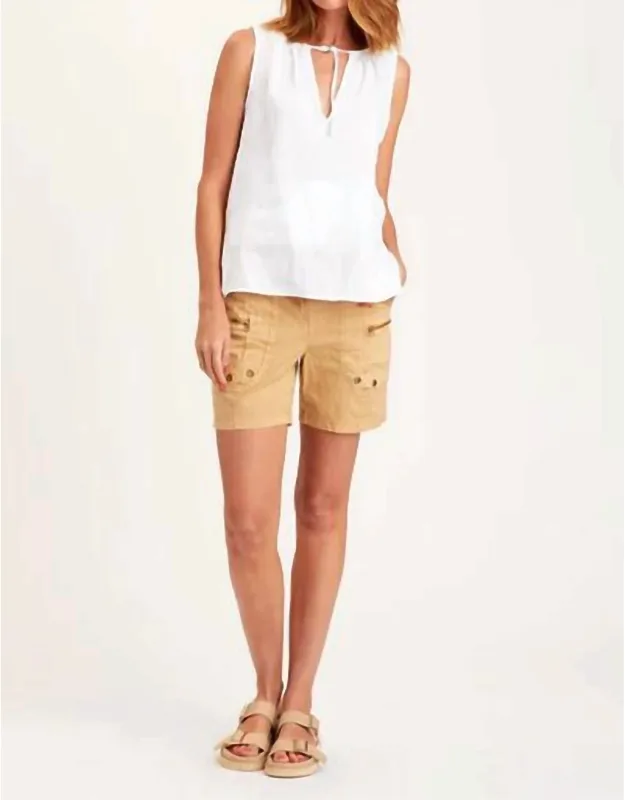 Butter Pull-on Cargo Shorts