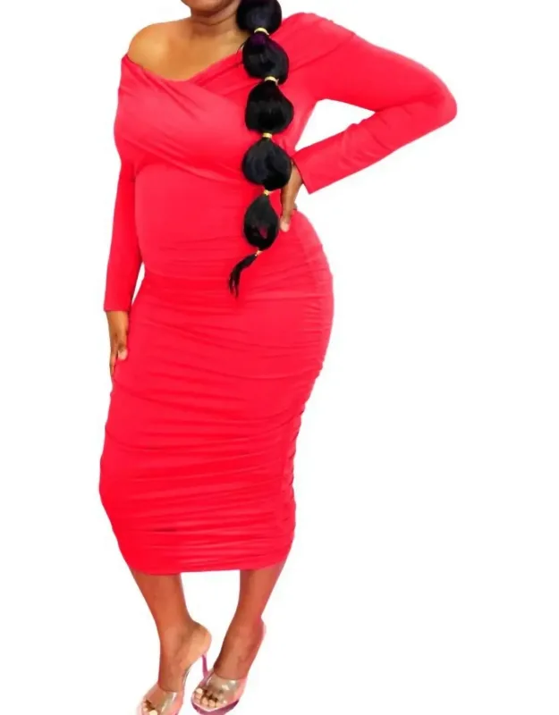 Off Shoulder Band Dress