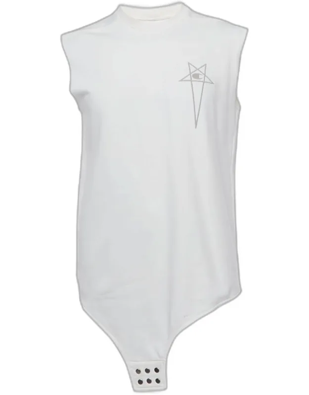 Embroidered Cotton Tank Top