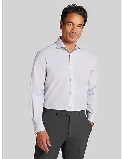 Big & Tall Modern Fit Stripe Dress Shirt