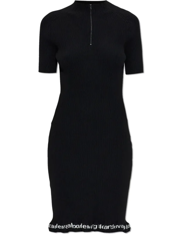 Midi Dress With Logo