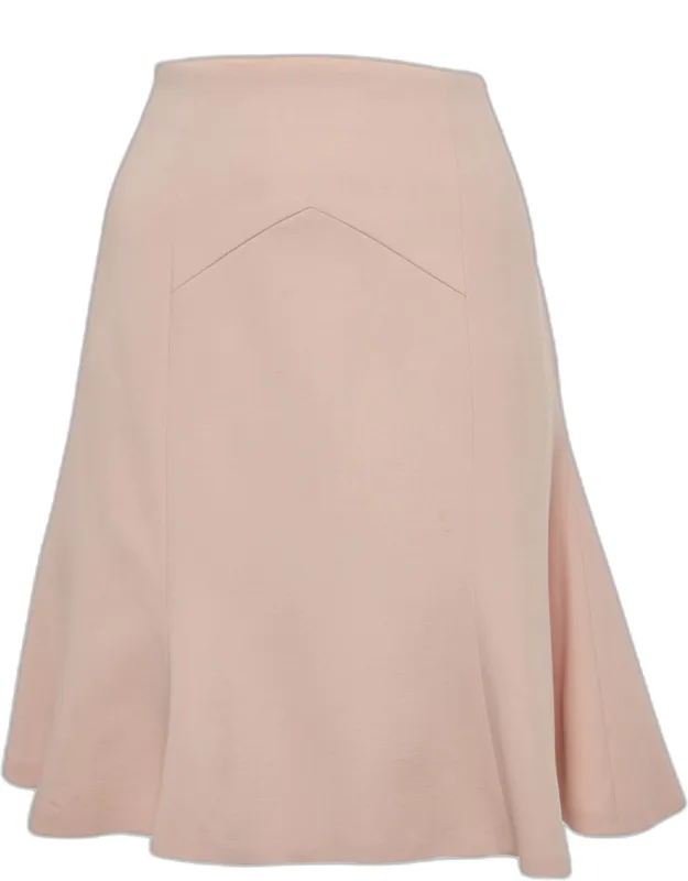 Wool Fit & Flare Skirt