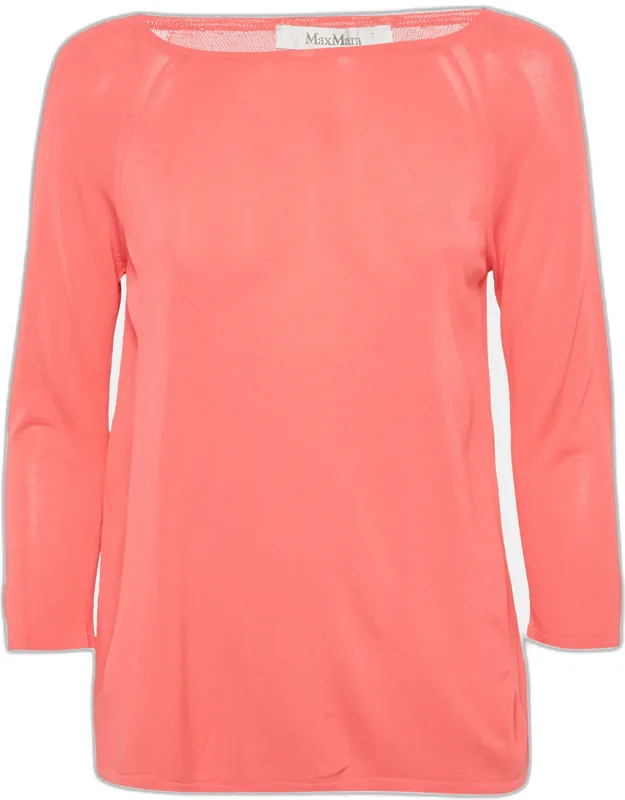 Knit Quarter Sleeve Jumper