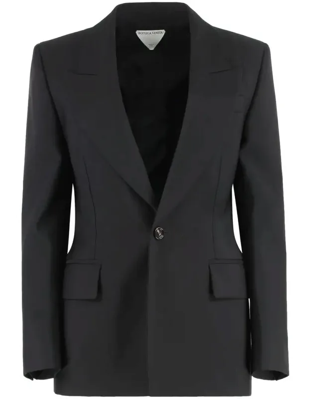 Stretch Wool Blazer
