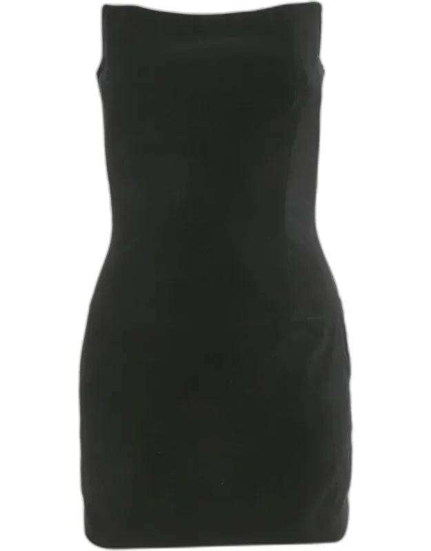 Velvet Strapless Mini Dress