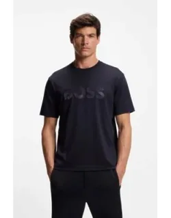 Structured Logo T-shirt In Cotton Jersey