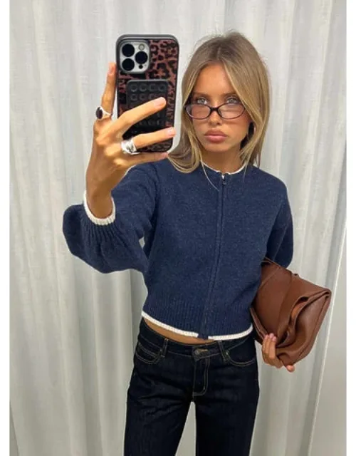 Amandi Zip Through Knit Jumper