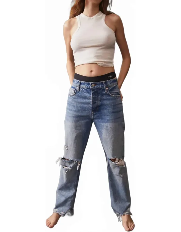 Tapered Baggie Boyfriend Jeans
