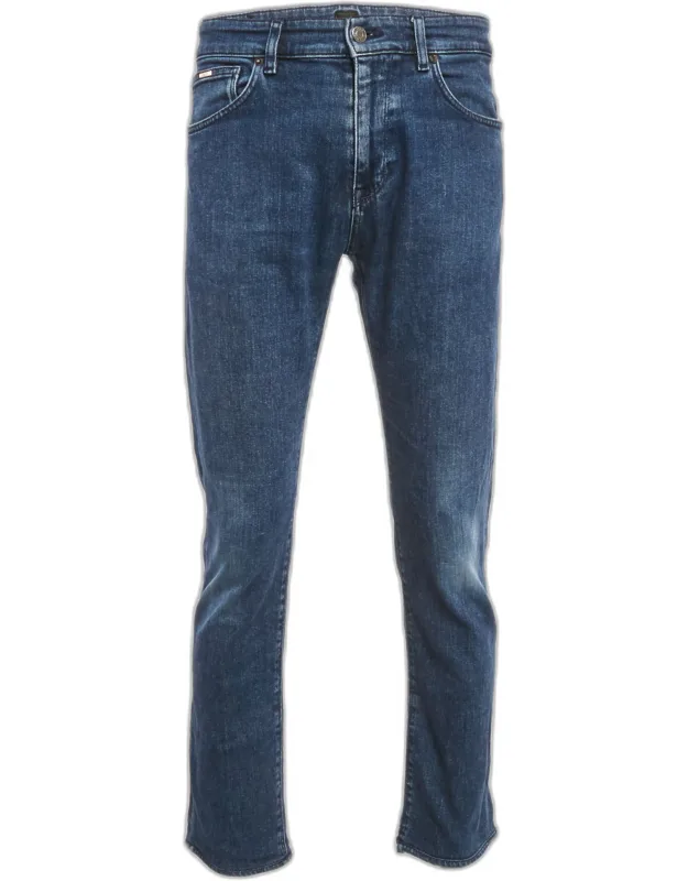Blue Denim Regular Fit Jeans