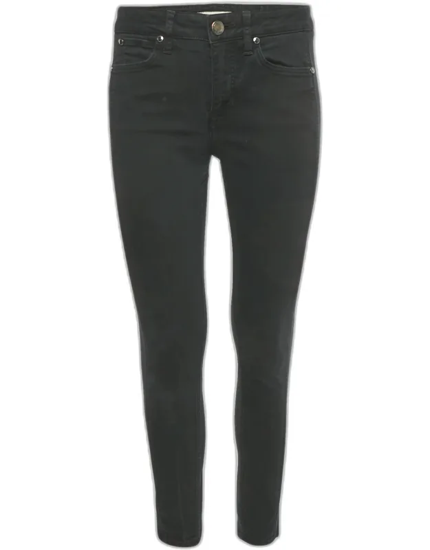 Denim And Jersey Skinny Jeans