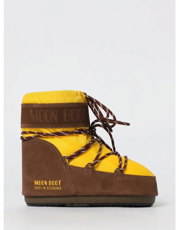 _flat Ankle Boot With A Cocoa Color_