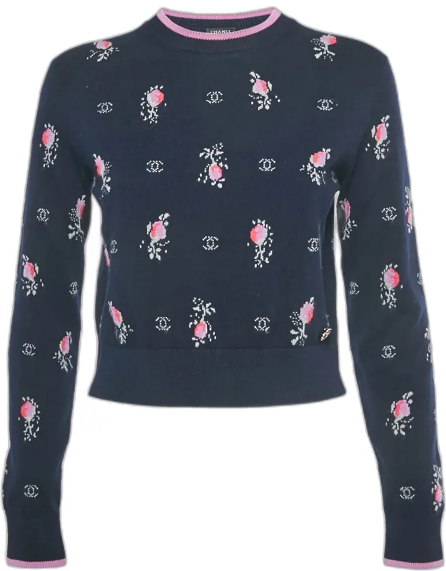 Patterned Cashmere Sweater