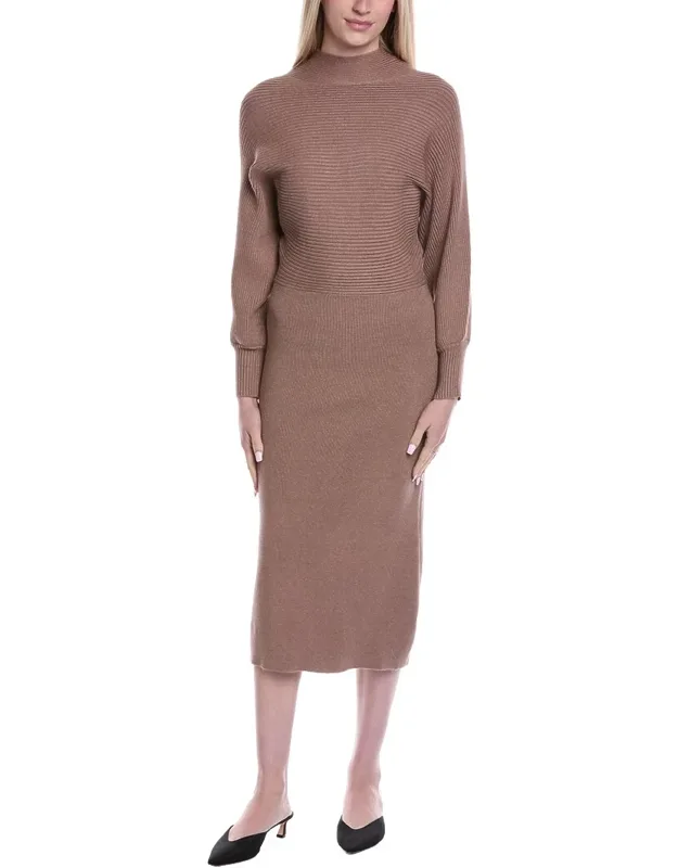 Batwing Midi Sweaterdress