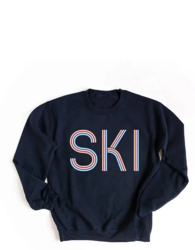 Ski Pastel Graphic Sweatshirt